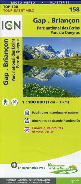 Gap Briancon 1:100 000