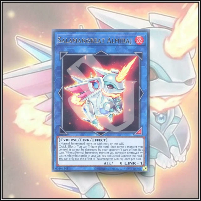 YuGiOh SALAMANGREAT ALMIRAJ | PREMIUM GOLD RARE ▪️ 1ST EDITION 💎