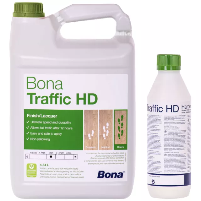 Bona TRAFFIC HD matt 4,54 Liter + 0,45 L HD Härter