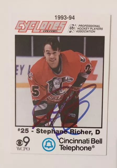  (CI) Paul Lawless Hockey Card 1993-94 Cincinnati