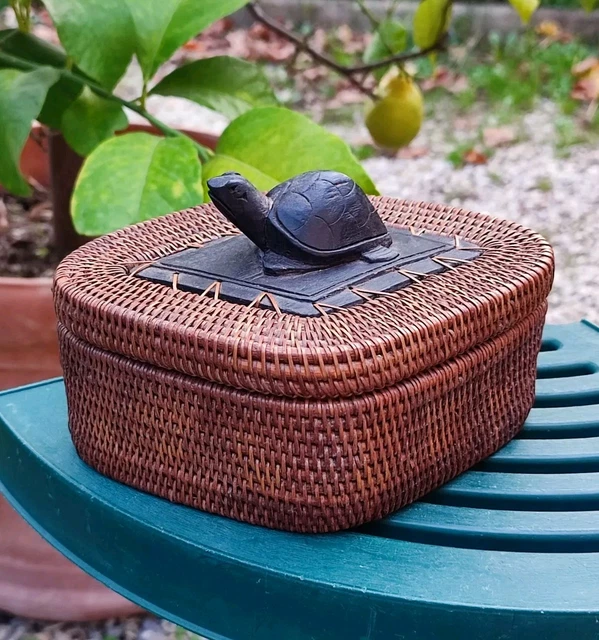 Tortue en bois à décorer 19 x 9,5 cm - Creotime | Leroy Merlin