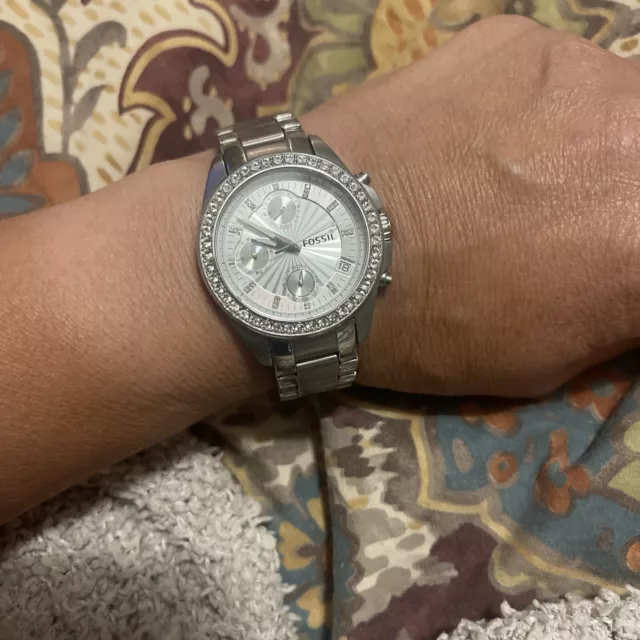 NICE WOMENS FOSSIL Watch ES 2681 19.95 PicClick
