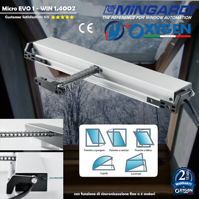 Aprimatic MINGARDI MICRO KIT NERO MOTORE ATTUATORE COMPATIBILE APRIMATIC O2-M O2M 220V 