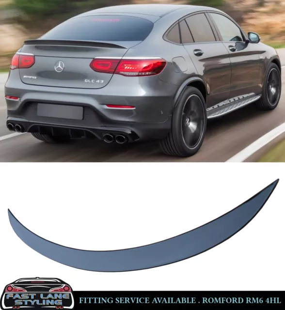 FOR MERCEDES BENZ GLC C253 C254 COUPE AMG GLOSS BLACK REAR BOOT