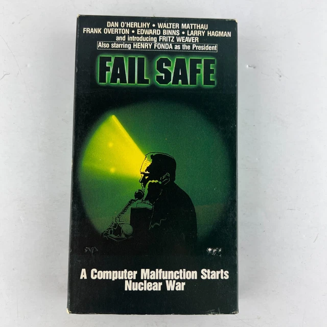 FAIL SAFE VHS Video Tape Henry Fonda, Walter Matthau £5.50 - PicClick UK