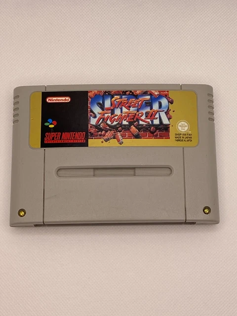 nintendo snes super nes super street fighter 2