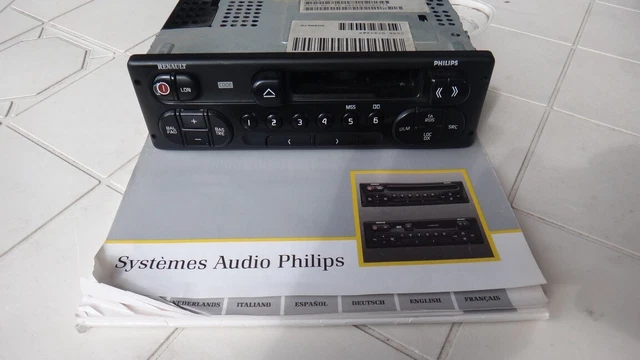 PHILIPS RENAULT AUTORADIO Cassette Radiosat 6010 22DC459 / 62 E EUR 22