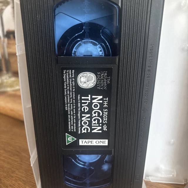 THE SAGAS OF Noggin the Nog VHS Tape 1 + 2 RARE animated 1970s Postgate ...