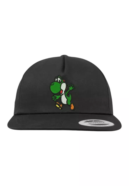 Youth Designz Unisex Cap Yoshi Kappe Snapback Mario Luigi Fun Gaming Nerd Lustig