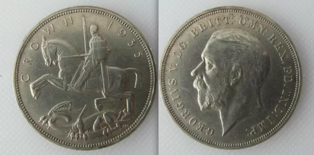 Collectable 1935 Jubilee Commemorative Crown King George V