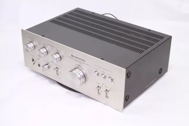 Vintage Silver Kenwood KA-3500 Stereo Integrated Amplifier Rare Static