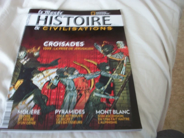LE MONDE-HISTOIRE ET civilisations N°80(La prise de Jérusalem-Molière