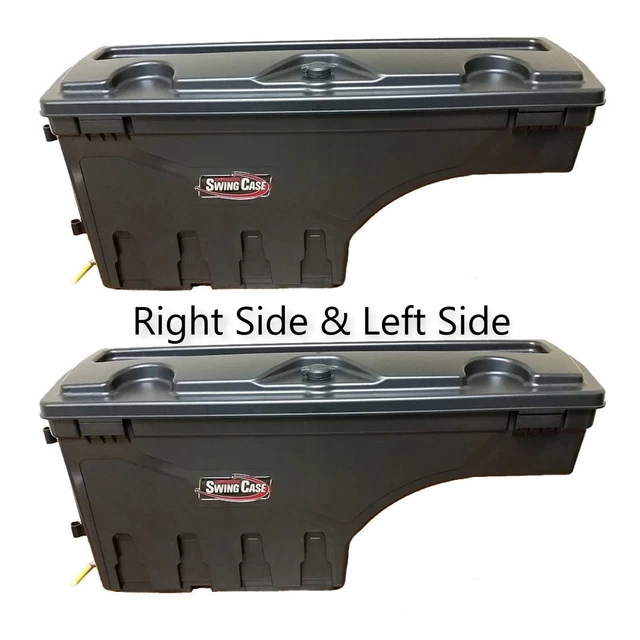 Undercover Driver & Passenger Side Swing Case Toolboxes Fits 2007-2020 Toyota