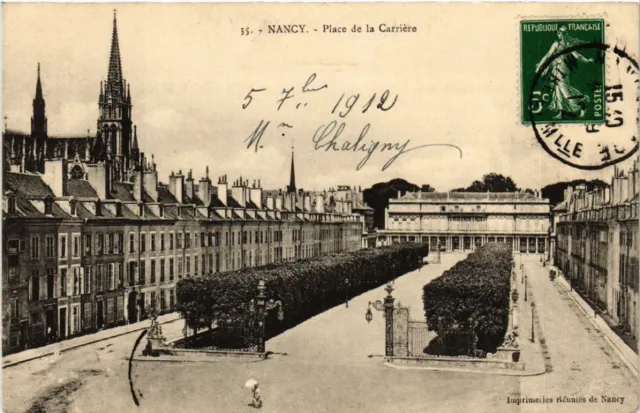 CPA NANCY - Place de la Carriere (484059)