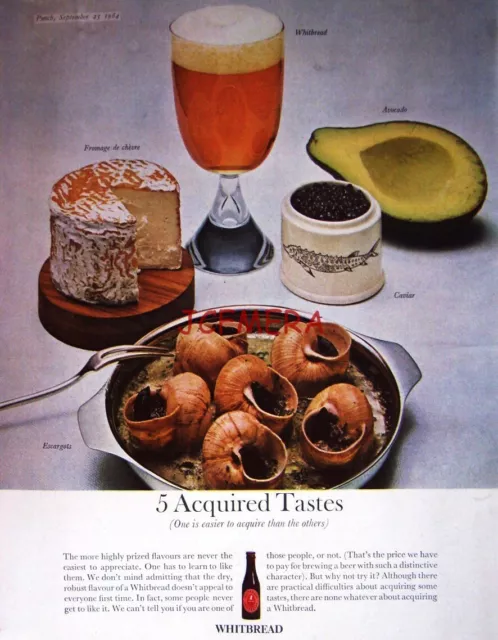 Original Whitbread 'PALE ALE' Beer Advert #11 - Vintage 1964 Print Ad
