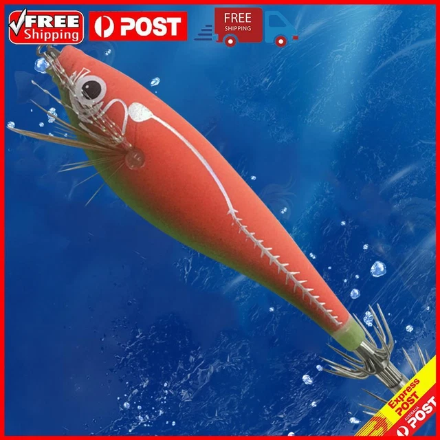 FLUORESCENT FISHING LURE BuiltIn Bead Luminous Jigging Bait Night