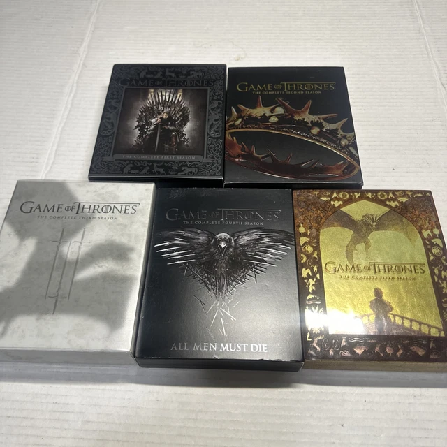 GAME OF THRONES Season 1 5 Blue Ray 23 79 PicClick