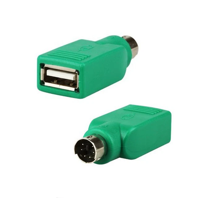 1PCS USB Female to  PS/2 Male Adapter Converter keyboard Mouse Mice