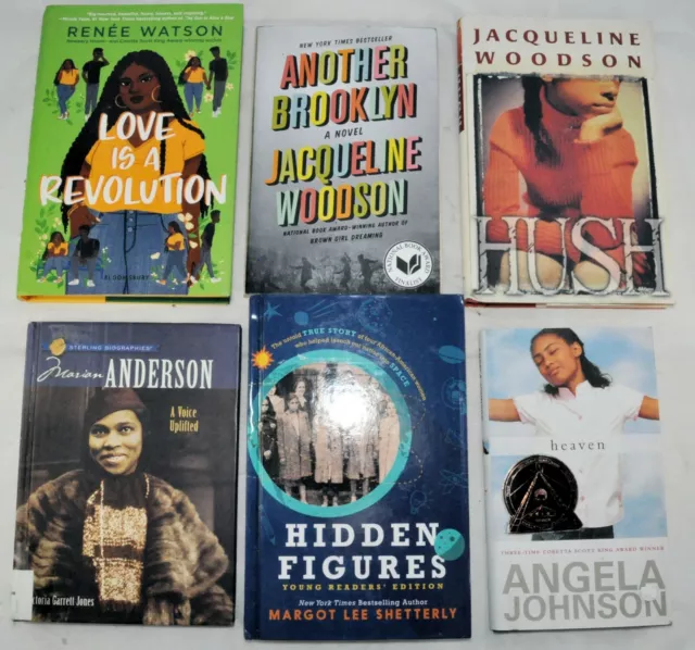LOT BLACK TEEN Girl ANOTHER BROOKLYN Hush LOVE IS A REVOLUTION Hidden ...