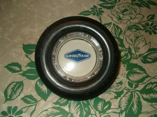 Vintage Goodyear Tire Ashtray Power Cushion Tire
