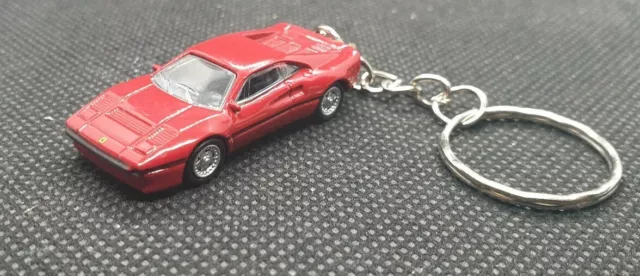 Model/diecast Ferrari GTO 1984 Car Keyring Keychain