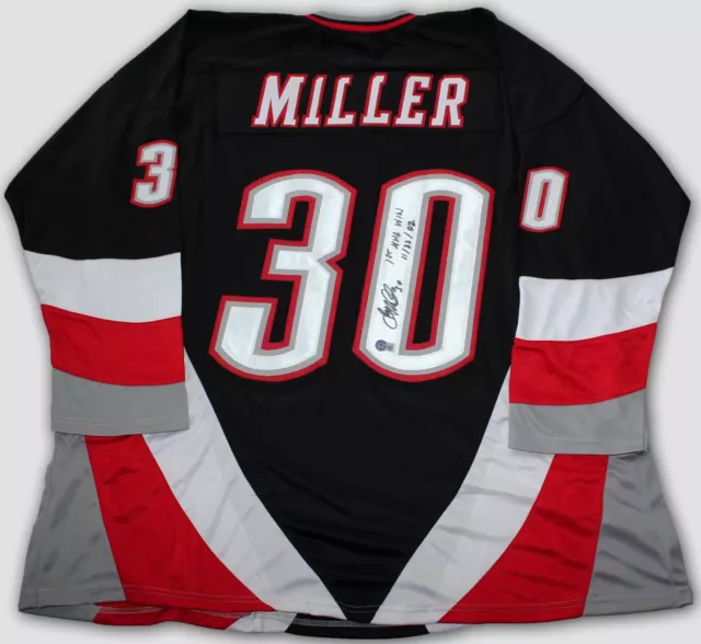 Ryan Miller Autographed Signed Team Usa Hockey Jersey Olympic