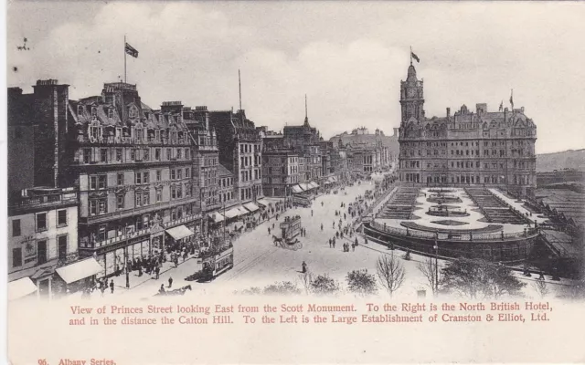 View Of Princes Street Looking East, EDINBURGH, Midlothian