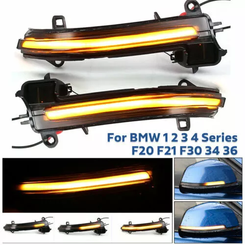 LED BLINKER für BMW F20/F21/F22/F23/F87 F30/F31/F34/F35/F32 X1/E84 Schwarz DE