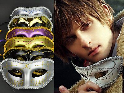 Masque Deguisement Adulte Masque Carnaval Venise VKI® Femme Masque Vénitien avec Fleurs Masque Bal Masqué 