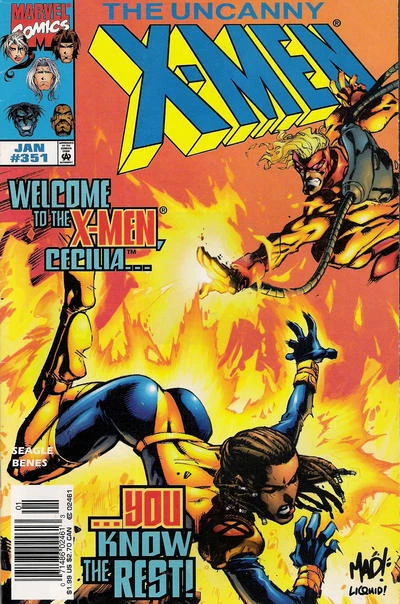Uncanny X-Men, The #351 (Newsstand) VG; Marvel | low grade - Joe Madureira - we