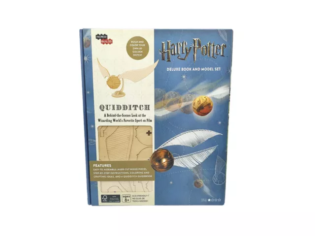 Incredibuilds Harry Potter Quidditch Deluxe Book an Model Set Buch