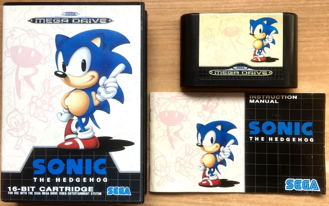 SONIC 2 THE Hedgehog Complet Boîte Notice Sega Megadrive Pal Euro Cib Ovp Jeu Ii EUR 22,50 - FR