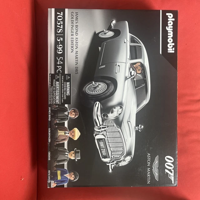 Playmobil James Bond – Aston Martin DB5 (réf 70578) Neuf Et Scellé
