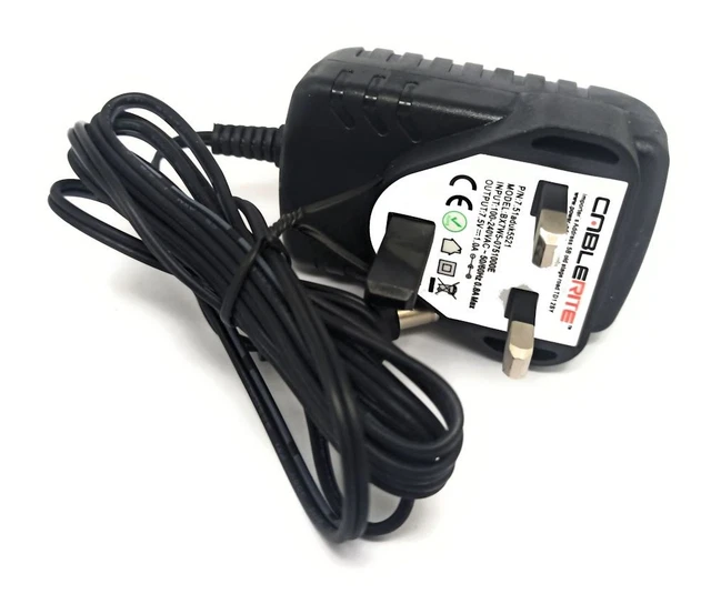 Replacement AC/DC Power Adapter Charger For Roberts Play 10 DAB Radio
