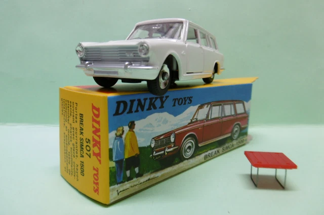 Dinky Toys / Atlas - BREAK SIMCA 1500 avec une table camping - réf. 507 1/43