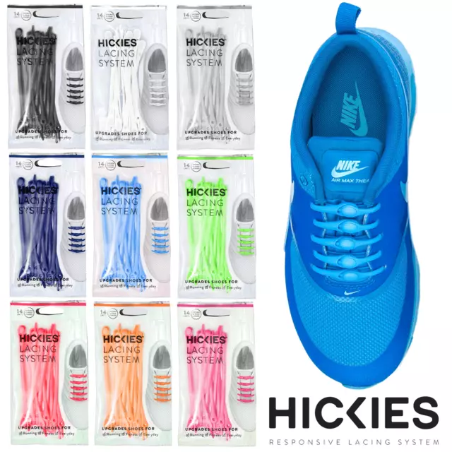 Hickies 2.0 lacci scarpe per adulti x14 - senza cravatta elastica allacciatura uomo e donna modello 2022