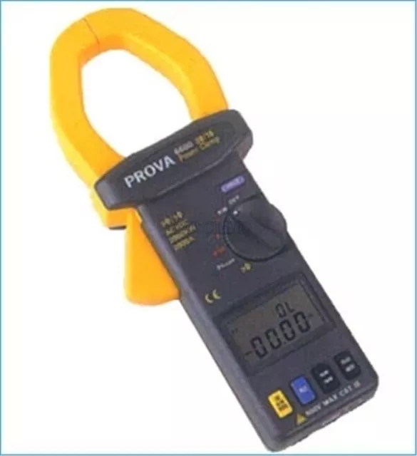 NEW PROVA-6601 3 Φ PF Power Clamp Tester Meter TES lg