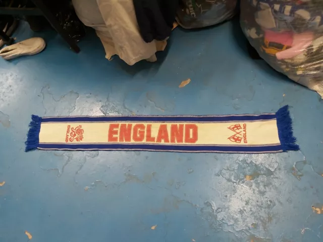 Vintage England Football Supporters Scarf