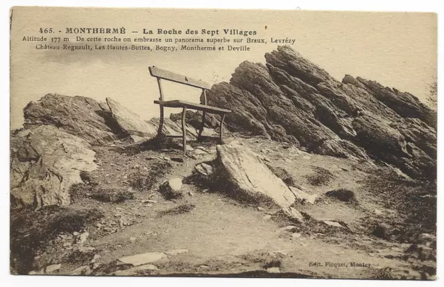 CPA " Monthermé - La Roche des Sept Villages