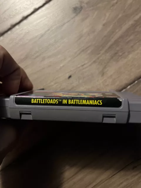 Battletoads in Battlemaniacs (SNES, 1994) CART ONLY 3