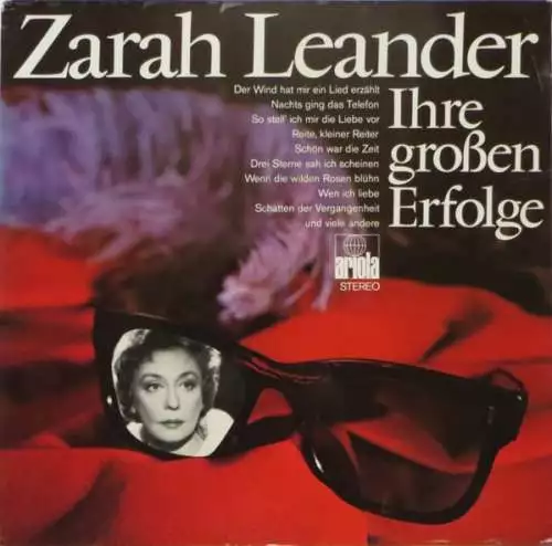 Zarah Leander - Ihre Großen Erfolge 2xLP Comp Gat Vinyl Schallpl