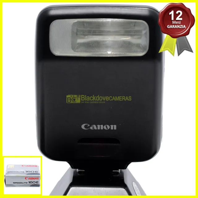 Flash Canon Speedlite 160E Ttl With Cameras To Pellicola. Manual On Digital