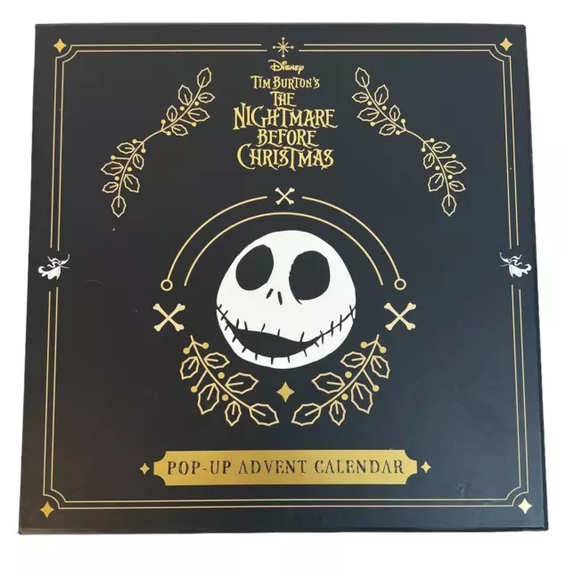 DISNEY TIM BURTON'S The Nightmare Before Christmas Pop-Up Advent Calendar Book $25.00 - PicClick