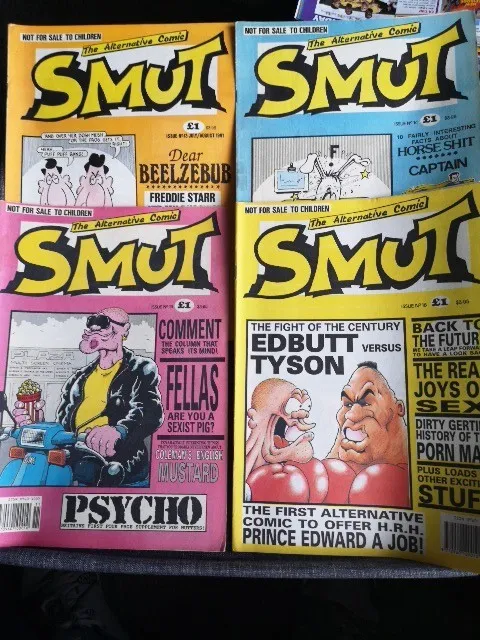 Smut 13-16 Arf Cartoons Pub. Underground Comics Adults Only!!! Bargain Multipack