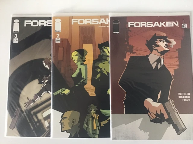 Forsaken 1-3 Image Comics Lot Of 3 Full Complete Run Set VF/NM First Print 1 2 3