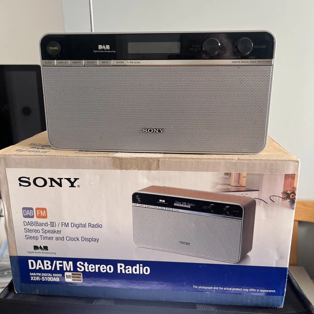 Radio DAB/FM Sony XDR-S40DBP – Occasion, état Fonctionnel, Envoi Mondial