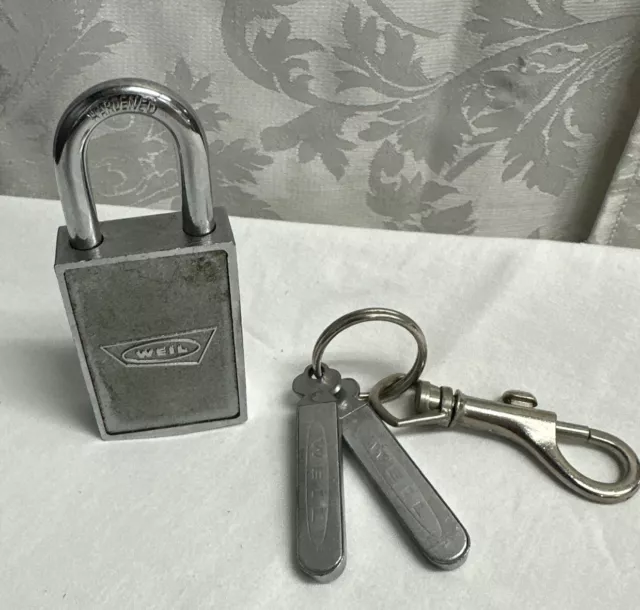 Weil Magnetic Padlock Vintage