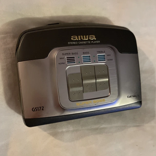 WALKMAN CASSETTE AIWA GS173 FONCTIONNEL