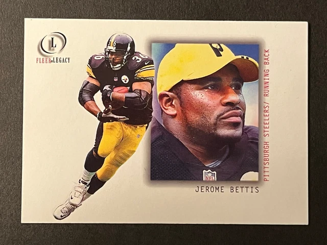 2001 FLEER LEGACY Jerome Bettis Pittsburgh Steelers #85 EUR 8,05 ...