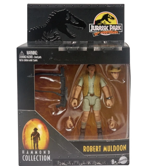 JURASSIC PARK 30TH Anniversary Hammond Collection Robert Muldoon Brand